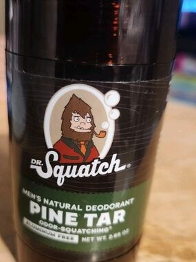 Dr. Squatch Pine Tar Natural Deodorant Stick - Green